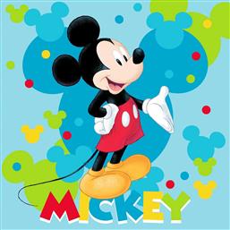 ΠΑΙΔΙΚΟ ΜΑΓΙΚΟ ΠΕΤΣΕΤΑΚΙ (30X30) DIMCOL MICKEY 73 TURQUOISE DISNEY
