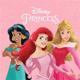 ΠΑΙΔΙΚΟ ΜΑΓΙΚΟ ΠΕΤΣΕΤΑΚΙ (30X30) DIMCOL PRINCESS 80 CORAL DISNEY