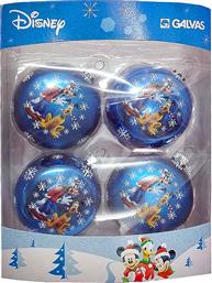 ΣΕΤ ΜΠΑΛΕΣ 4ΤΜΧ MICKEY AND FRIENDS BLUE Δ7,5ΕΚ. 93-3079 - - 93-3079-BLUE DISNEY