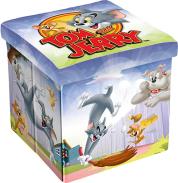 STOOL TOM & JERRY 3 IN 1 MDF AND TEXTILE UP TO 150 KG DISNEY