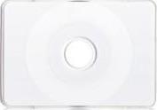 CD-R BUSINESSCARD 1PCS 60MB THERMO WHITE PRINTABLE SURFACE ANGULAR BULK DIVERSE
