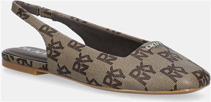 ΜΠΑΛΑΡΙΝΕΣ DARROW LOGO ΧΡΩΜΑ: ΜΠΕΖ, K1633495 DKNY