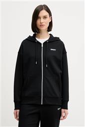 ΜΠΛΟΥΖΑ ΧΡΩΜΑ: ΜΑΥΡΟ, ΜΕ ΚΟΥΚΟΥΛΑ, DP6J9665 DKNY