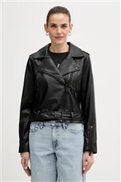 ΔΕΡΜΑΤΙΝΟ ΜΠΟΥΦΑΝ ΧΡΩΜΑ: ΜΑΥΡΟ, DJ4J6026 DKNY