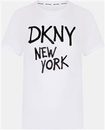 DP5T1317 LOGO ΜΠΛΟΥΖΑΚΙ ΚΟΝΤΟΜΑΝΙΚΟ DKNY