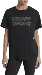 DP5T1346 LOGO ΜΠΛΟΥΖΑΚΙ ΚΟΝΤΟΜΑΝΙΚΟ DKNY