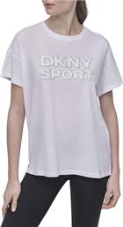 DP5T1346 LOGO ΜΠΛΟΥΖΑΚΙ ΚΟΝΤΟΜΑΝΙΚΟ DKNY