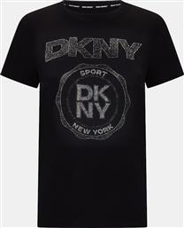 DP5T1366 LOGO ΜΠΛΟΥΖΑΚΙ ΚΟΝΤΟΜΑΝΙΚΟ DKNY
