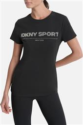 DP5T1376 LOGO ΜΠΛΟΥΖΑΚΙ ΚΟΝΤΟΜΑΝΙΚΟ DKNY