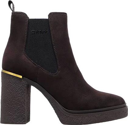 ΓΥΝΑΙΚΕΙΑ ΜΠΟΤΑΚΙΑ ''TARQUIN'' - K4566745 ΚΑΦΕ ΣΚΟΥΡΟ DKNY