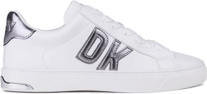 ΓΥΝΑΙΚΕΙΑ SNEAKERS ''ABENI'' - K3541050 ΛΕΥΚΟ DKNY