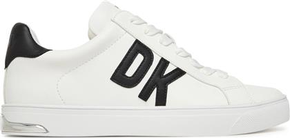 ΓΥΝΑΙΚΕΙΑ SNEAKERS ABENI K3566320-WHITE/BLACK DKNY