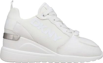 ΓΥΝΑΙΚΕΙΑ SNEAKERS ''CAIT'' - K3502962 ΛΕΥΚΟ DKNY