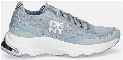 ΓΥΝΑΙΚΕΙΑ SNEAKERS ΜΕ ΑΝΑΓΛΥΦΟ ΛΟΓΟΤΥΠΟ ''JAMI'' - K1563691 ΓΑΛΑΖΙΟ DKNY