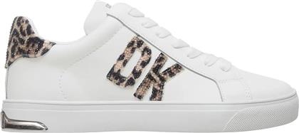 ΓΥΝΑΙΚΕΙΑ SNEAKERS ΜΕ ANIMAL PRINT ΛΕΠΤΟΜΕΡΕΙΕΣ ''ABENI'' - K1577471 ΛΕΥΚΟ DKNY