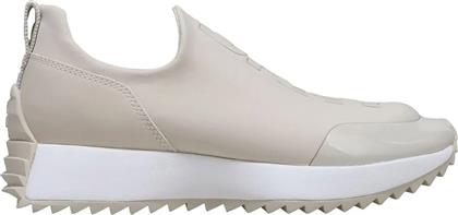 ΓΥΝΑΙΚΕΙΑ SNEAKERS SLIP ON ΜΕ ΛΟΓΟΤΥΠΟ ''NALLEN'' - K1562302 ΕΚΡΟΥ DKNY