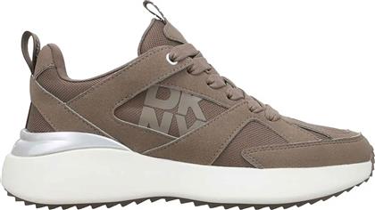 ΓΥΝΑΙΚΕΙΑ SNEAKERS ''ZOFI'' - K4402944 ΧΑΚΙ DKNY