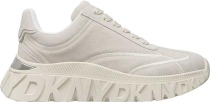 ΓΥΝΑΙΚΕΙΑ SUEDE SNEAKERS ''LAEONI'' - K4408656 ΚΡΕΜ DKNY