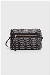 ΓΥΝΑΙΚΕΙΑ ΤΣΑΝΤΑ CROSSBODY ΜΕ ALL-OVER LOGO PRINT ''BRYANT'' - R42EYE17 ΜΑΥΡΟ DKNY