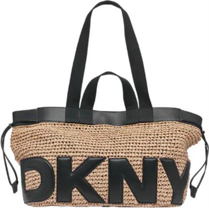 ΓΥΝΑΙΚΕΙΑ ΤΣΑΝΤΑ ΩΜΟΥ 1989 CAPSULE BARDOT R51AOJ47 NATURAL/BLACK DKNY