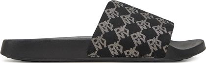 ΓΥΝΑΙΚΕΙΕΣ ΠΑΝΤΟΦΛΕΣ SLIDE ZELLA K2533210 BLACK/NICKEL DKNY