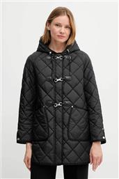 ΓΥΝΑΙΚΕΙΟ ΜΠΟΥΦΑΝ ΚΑΠΙΤΟΝΕ ΜΕ ΚΟΥΚΟΥΛΑ - DLEMPT95 ΜΑΥΡΟ DKNY