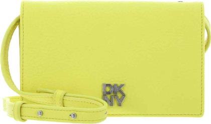 ΓΥΝΑΙΚΕΙΟ CLUTCH ΠΟΡΤΟΦΟΛΙ ΜΕ ΛΟΥΡΑΚΙ ''ETTA'' - R445AH95 ΚΙΤΡΙΝΟ DKNY