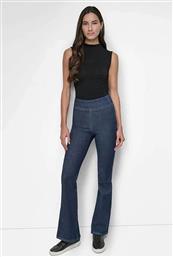 ΓΥΝΑΙΚΕΙΟ ΥΦΑΣΜΑΤΙΝΟ ΠΑΝΤΕΛΟΝΙ - DJ4M4022 DENIM BLUE ΣΚΟΥΡΟ DKNY