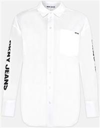 ΓΥΝΑΙΚΕΙΟ ΠΟΥΚΑΜΙΣΟ ΜΕ LOGO PRINT - E31M1RDM ΛΕΥΚΟ DKNY