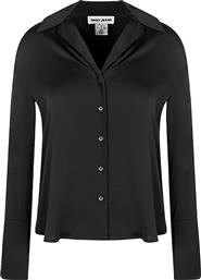 ΓΥΝΑΙΚΕΙΟ ΠΟΥΚΑΜΙΣΟ ΜΟΝΟΧΡΩΜΟ - DJ5W2125 ΜΑΥΡΟ DKNY