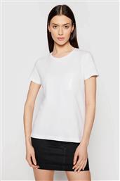 ΓΥΝΑΙΚΕΙΟ T-SHIRT ΜΟΝΟΧΡΩΜΟ REGULAR FIT - P0RAOC2R ΛΕΥΚΟ DKNY