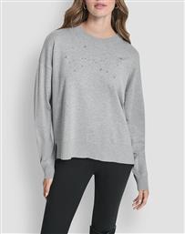 P5MSBY47 ΠΟΥΛΟΒΕΡ ΜΑΚΡΥΜΑΝΙΚΟ DKNY