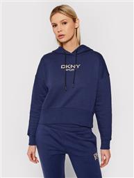 ΜΠΛΟΥΖΑ DP1T8221 ΣΚΟΥΡΟ ΜΠΛΕ RELAXED FIT DKNY