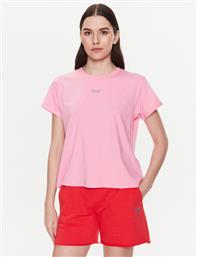 T-SHIRT DP1T8521 ΡΟΖ CLASSIC FIT DKNY