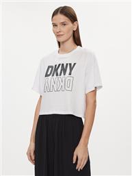 T-SHIRT DP2T8559 ΛΕΥΚΟ RELAXED FIT DKNY