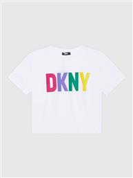T-SHIRT D35S31 S ΛΕΥΚΟ RELAXED FIT DKNY
