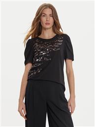 T-SHIRT P4MHTXVW ΜΑΥΡΟ REGULAR FIT DKNY από το MODIVO