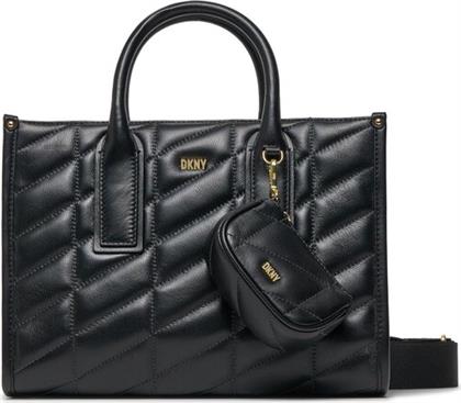 ΤΣΑΝΤΑ BETTY SM TOTE R34ABB21 ΜΑΥΡΟ DKNY