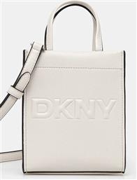 ΤΣΑΝΤΑ ΧΡΩΜΑ: ΑΣΠΡΟ, R44AZI34 DKNY