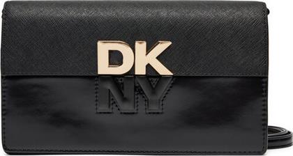 ΤΣΑΝΤΑ ECHO CLUTCH R42FKE32 ΜΑΥΡΟ DKNY