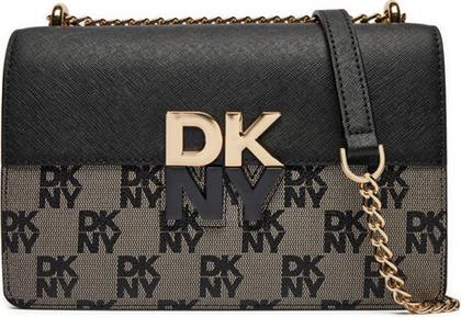 ΤΣΑΝΤΑ ECHO SM CHAIN FLAP R423YE31 ΜΑΥΡΟ DKNY