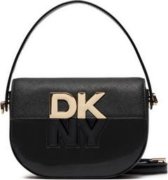 ΤΣΑΝΤΑ ECHO SM FLAP CBODY R42EKE28 ΜΑΥΡΟ DKNY