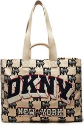 ΤΣΑΝΤΑ HEART OF NY LARGE TOTE R41AYF01 ΜΠΕΖ DKNY