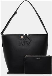 ΤΣΑΝΤΑ NICOLE ΧΡΩΜΑ: ΜΑΥΡΟ, R52JAK49 DKNY