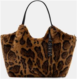 ΤΣΑΝΤΑ PAULA ΧΡΩΜΑ: ΚΑΦΕ, R53ADE49 DKNY