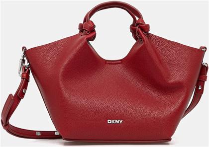 ΤΣΑΝΤΑ PAULA ΧΡΩΜΑ: ΚΑΦΕ, R53BAM60 DKNY