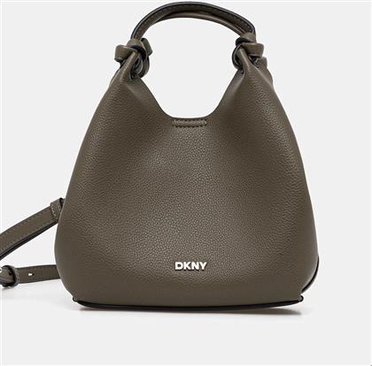 ΤΣΑΝΤΑ PAULA ΧΡΩΜΑ: ΚΑΦΕ, R53BAM60 DKNY
