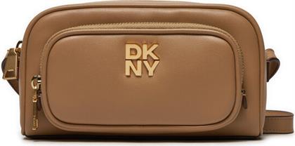 ΤΣΑΝΤΑ PHILO CROSSBODY R42EKE53 ΚΑΦΕ DKNY