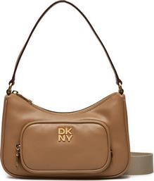 ΤΣΑΝΤΑ PHILO TZ SHOULDER R423KE51 ΚΑΦΕ DKNY