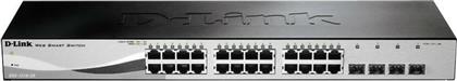 D-LINK DGS-1210-28 NETWORK SWITCH MANAGED L2 SMART+ 28-PORT GIGABIT ETHERNET DLINK